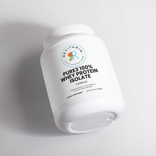 Pure3 100% Whey Protein Isolate (Vanilla)